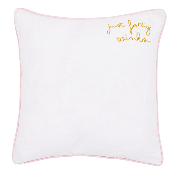 JOULES GOOD MORNING SUNSHINE Square Scatter Cushion With Filling